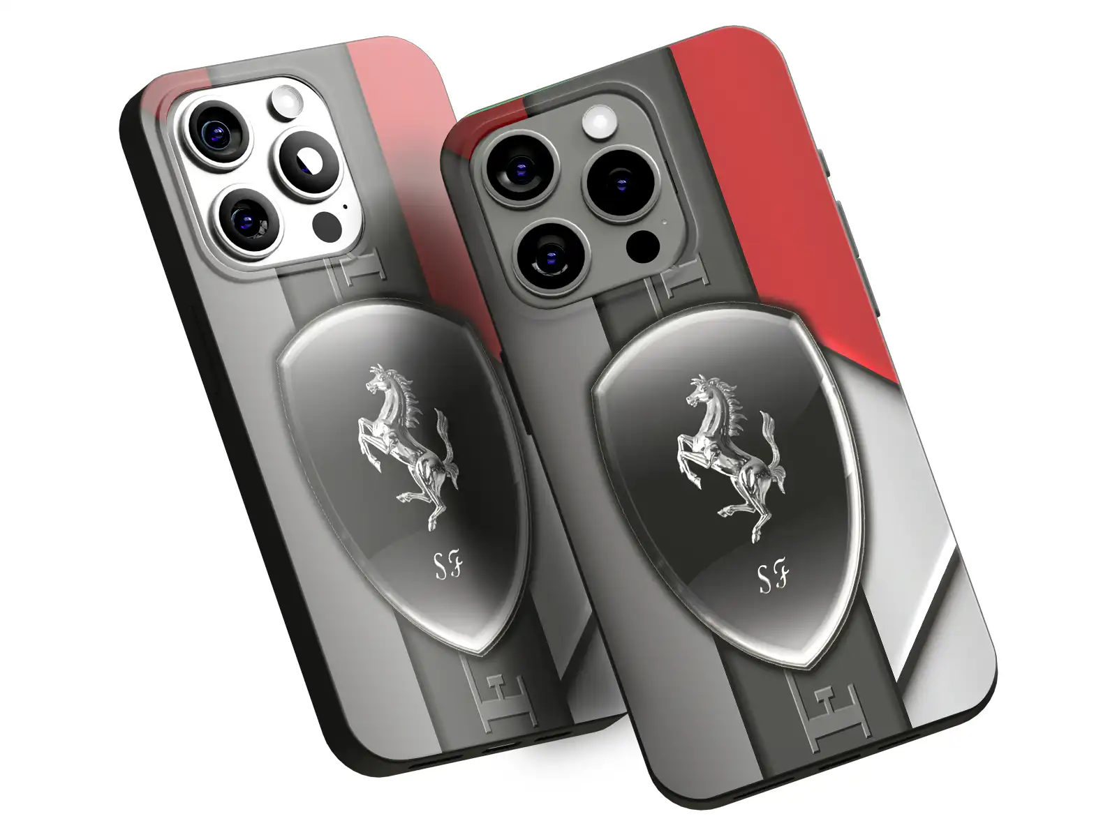Ferrari Coque Silicone Smartphone Look Standard Minimal